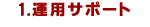 運用サポート